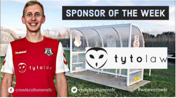 Tyto Law Sponsorship for Crowle Colts